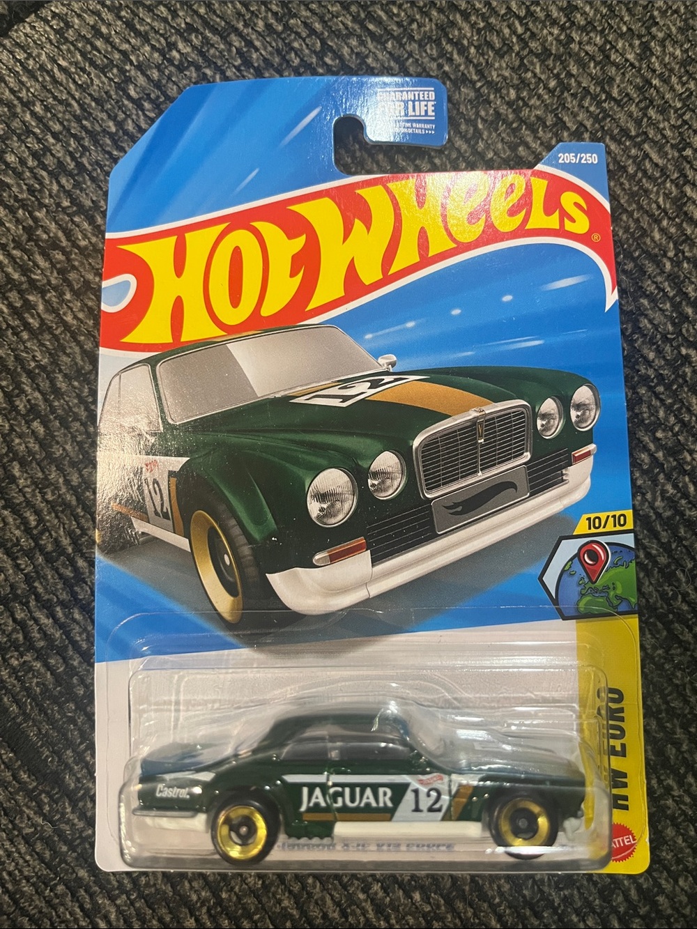 Hot Wheels Jaguar XJC V12 Coupe Green #205 Mainline 2026 Case J